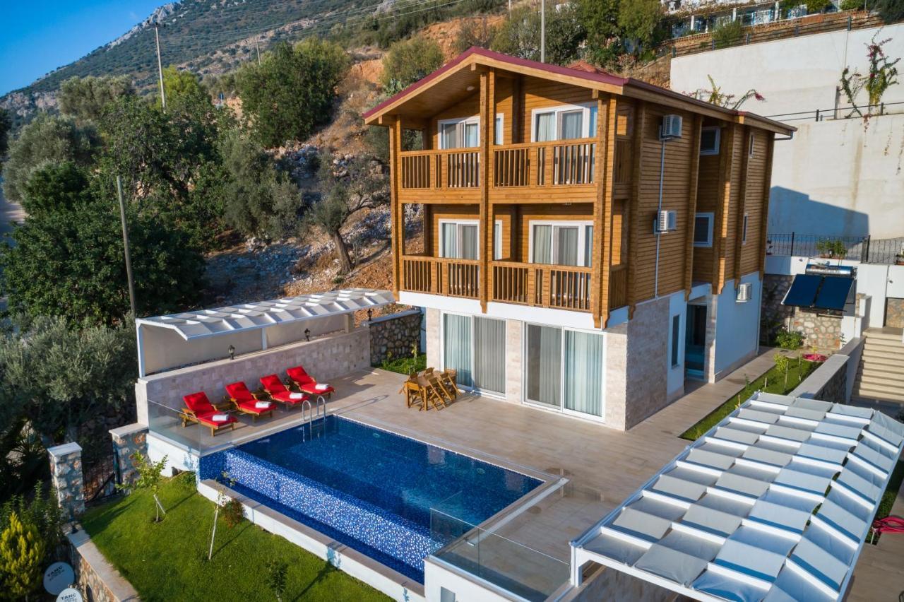Villa Lucida - Kalkan Hills - Exclusive Villas With Private Pool And Majestic Sea Views ภายนอก รูปภาพ