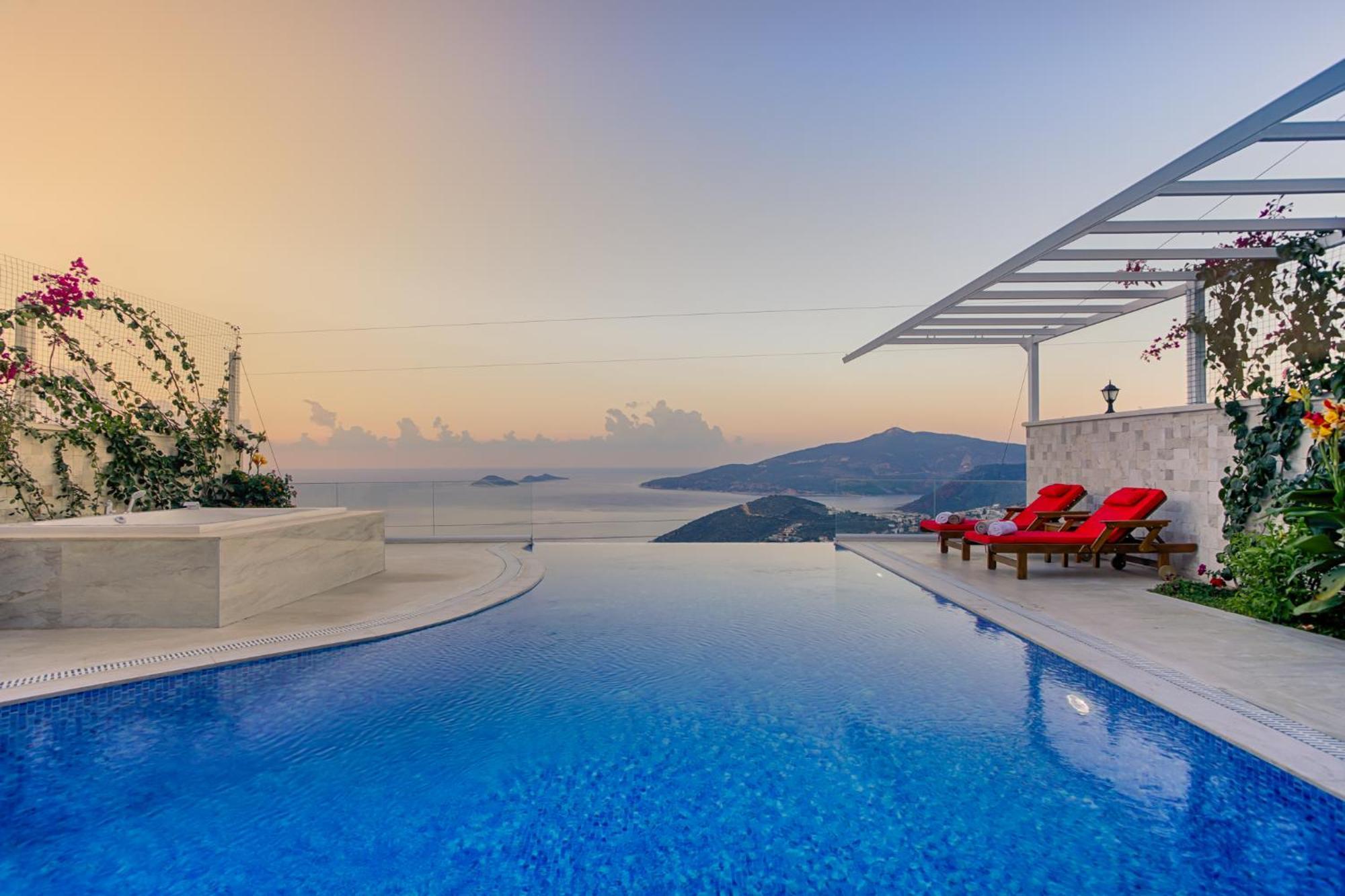Villa Lucida - Kalkan Hills - Exclusive Villas With Private Pool And Majestic Sea Views ภายนอก รูปภาพ